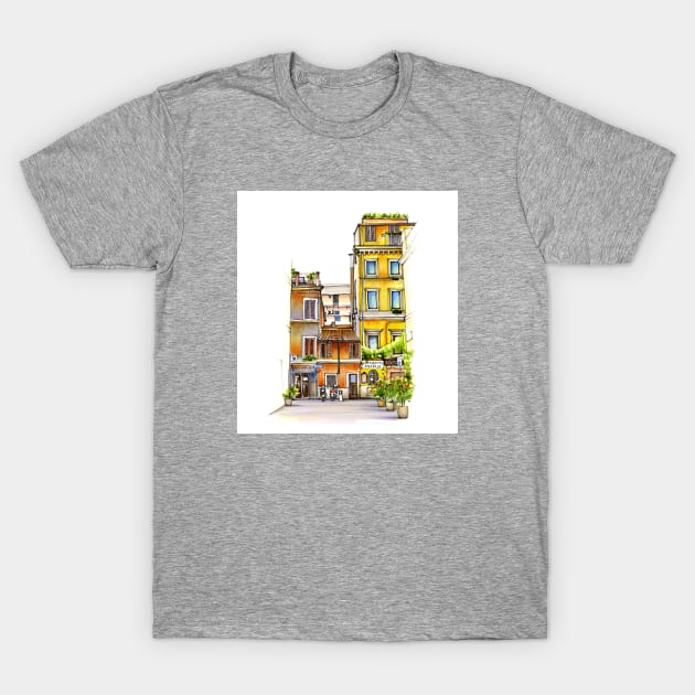 Italian Pizzeria T-Shirt by Cola Collet